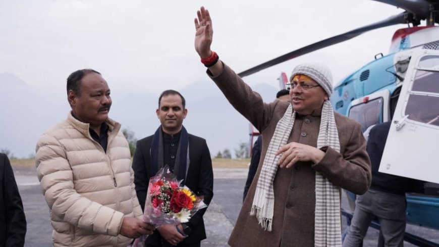 मुख्यमंत्री धामी ने विभिन्न जनपदों के विकास एवं सुरक्षा कार्यों के लिए स्वीकृत की 28.3845 करोड़ की योजनाएं