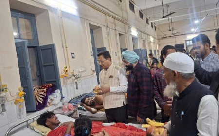 कांग्रेस का रजत जयंती समारोह, अस्पतालों में मरीजों को वितरित किए फल