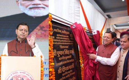 काशीपुर में मुख्यमंत्री ने किया शहरी विकास सम्मेलन का शुभारम्भ, 46.24 करोड़ी के विकास कार्यों का लोकार्पण-शिलान्यास