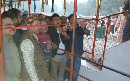 मंत्रों के उच्चारण के साथ गर्जिया गिरिजा मेले का हुआ शुभारंभ