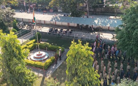 वन्दे मातरम् के 150 वर्ष पूर्ण होने पर रामनगर महाविद्यालय में मनाया गया स्मरण दिवस