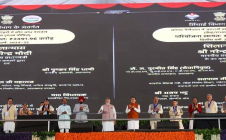 उत्तराखंड: PM मोदी ने इन 19 योजनाओं का शिलान्यास, 12 परियोजनाओं का किया लोकार्पण