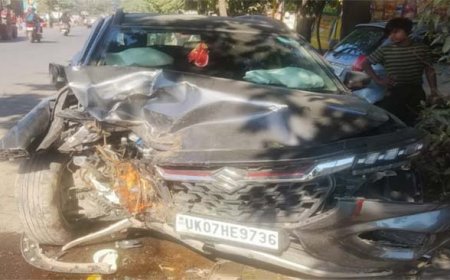 दुःखद- उत्तराखंड में दुर्घटनाग्रस्त हुई कार, एक की मौत, तीन घायल