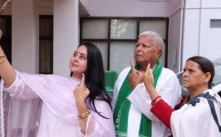 लालू प्रसाद यादव की पुत्री रोहिणी आचार्या ने राजनीति से संन्यास का ऐलान, परिवार से दूरी बनाने की घोषणा