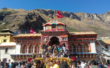 श्री बदरीनाथ धाम 25 नवंबर को कपाट बंद होंगे प्रक्रिया हुई शुरू