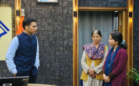 उत्तराखंड: DM सविन बंसल ने साकार किया होनहार बेटी प्रियंका की नौकरी और M.tech की पढ़ाई का सपना