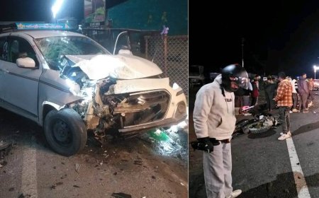 बदरीनाथ हाइवे पर दिल दहलाने वाला हादसा, कार से टकराई बाइक, शादी से लौट रहे 2 युवाओं की मौत