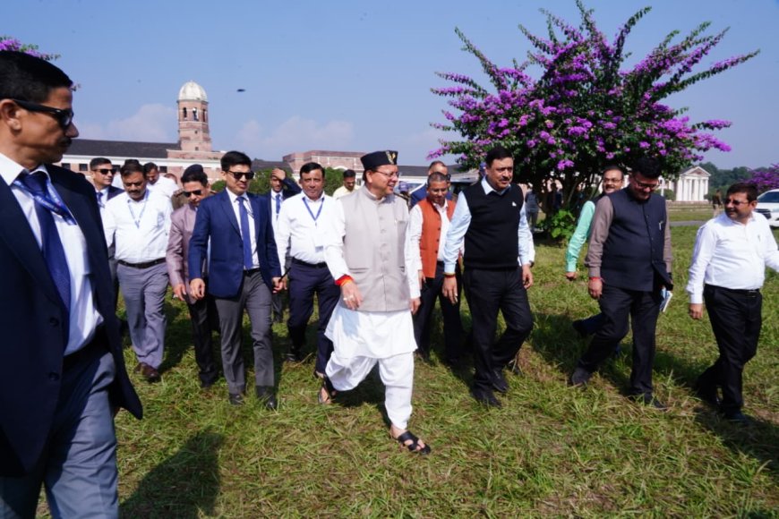 FRI में होगा रजत जयंती उत्सव का मुख्य कार्यक्रम, सीएम धामी ने तैयारियों का किया निरीक्षण