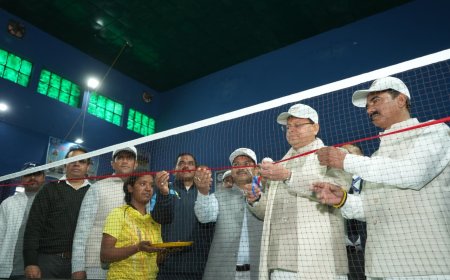 मुख्यमंत्री ने अल्मोड़ा में किया सांसद खेल महोत्सव का शुभारंभ, की बड़ी घोषणा