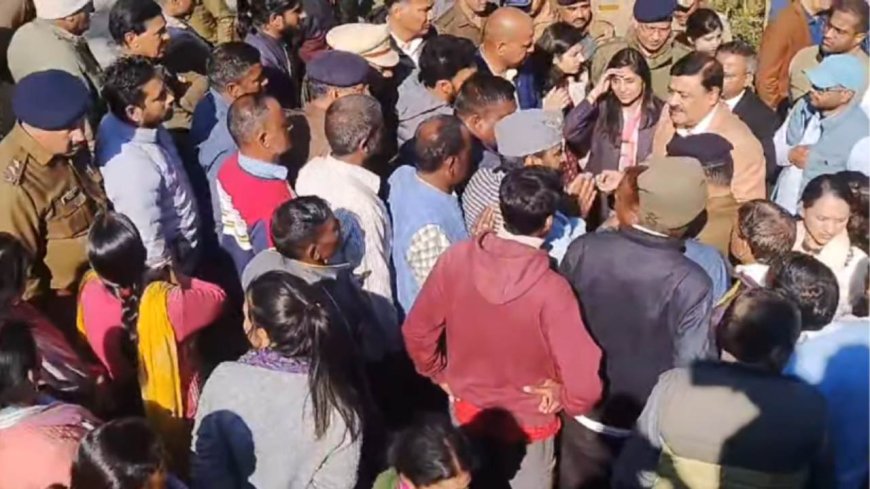 पौड़ी में गुलदार का बढ़ता आतंक, अधिकारियों की मौजूदगी में हुई बकरी की हत्या