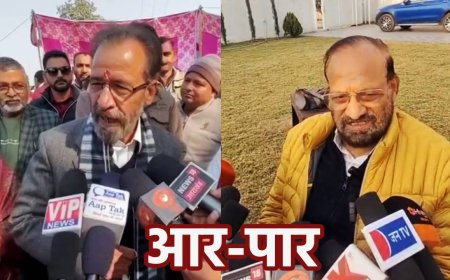 विकासनगर में बीजेपी में घमासान, नाम लिए बगैर मुन्ना सिंह चौहान-रामशरण नौटियाल का एक दूसरे पर तीखा वार