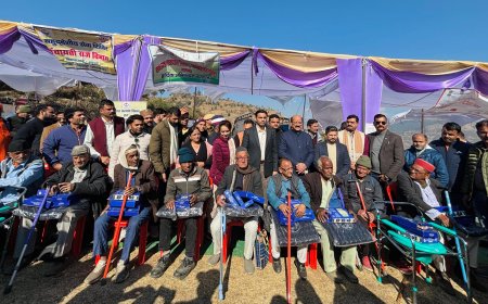 मुख्यमंत्री का विज़न, जनता का विश्वास, सुशासन की मजबूत नींव: -प्रभारी मंत्री