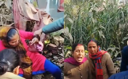 ऋषिकेश वन भूमि विवाद, तारबाड़ करने पहुंची टीम को फिर झेलना पड़ा महिलाओं का आक्रोश