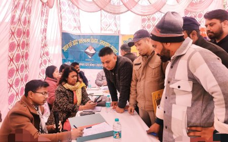 आमवाला गांव में 921 लाभार्थियों को योजनाओं का लाभ, सरकार का ग्रामीणों के द्वार पर पहुंचना