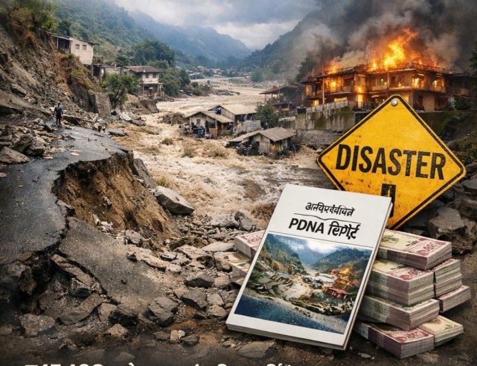 उत्तराखंड ने NDMA को सौंपी PDNA रिपोर्ट: 2025 की आपदाओं से ₹15,103 करोड़ का आर्थिक प्रभाव