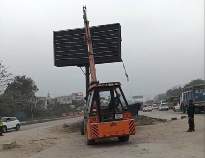 हरिद्वार में NHAI की बड़ी कार्रवाई, नेशनल हाईवे से अतिक्रमण किया गया धवस्त