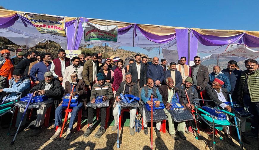 मुख्यमंत्री का विज़न, जनता का विश्वास, सुशासन की मजबूत नींव: -प्रभारी मंत्री