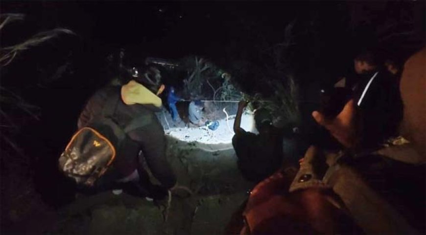 भीमताल-हल्द्वानी रोड पर खाई में गिरा टेंपो ट्रैवलर, मचा हड़कंप