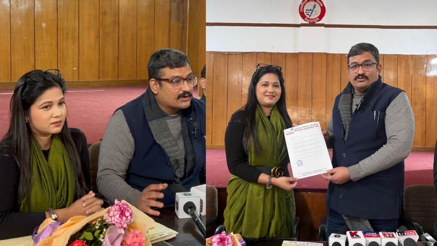 शिल्पा भट्ट को न्यूज़ पेपर एसोसिएशन ऑफ इंडिया का उत्तराखंड प्रदेश अध्यक्ष नियुक्त किया गया