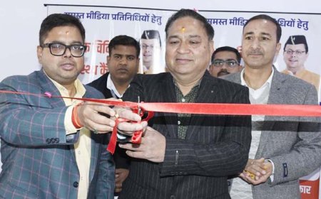 स्वस्थ पत्रकारिता की ओर कदम: मीडिया कर्मियों के लिए आयोजित हुआ चिकित्सा कैंप