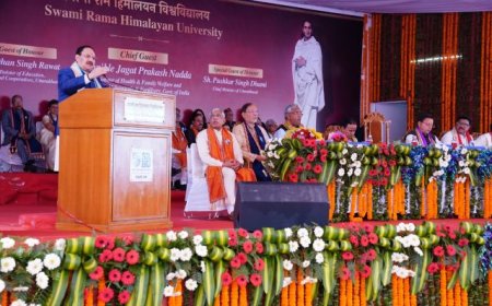 स्वामी राम हिमालयन विश्वविद्यालय का आठवां दीक्षांत समारोह गरिमामय रूप से संपन्न