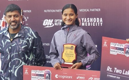 दिल्ली मैराथन में चमोली की ‘फ्लाइंग गर्ल’ भागीरथी बिष्ट ने जीता रजत पदक, उत्तराखंड का गौरव बढ़ाया