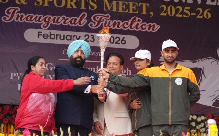 पंतनगर में उत्तराखण्ड राज्य विश्वविद्यालय खेल प्रतियोगिता शुरू, राज्यपाल गुरमीत सिंह ने किया उद्घाटन