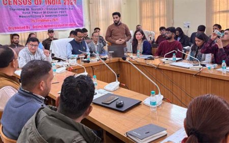 जनगणना 2027: डिजिटल मोड में होगा डेटा संग्रह, अधिकारियों को विशेष प्रशिक्षण