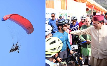 मुख्यमंत्री ने किया नयार वैली फेस्टिवल का शुभारंभ, बिलखेत में बनेगा पैराग्लाइडिंग ट्रेनिंग सेंटर