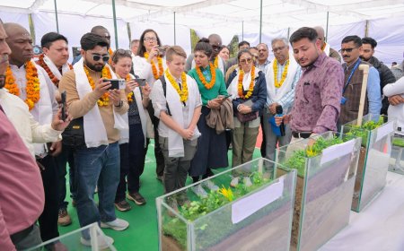 जल संरक्षण मॉडल देखने पुरोहितवाला पहुंचा आईयूसीएन का अंतराष्ट्रीय दल, सशक्त जल संरक्षण की प्रशंसा
