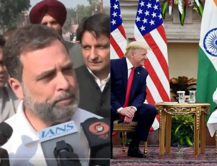 लोकसभा में राहुल गांधी का हमला, ‘ट्रेड डील से किसानों को नुकसान, एपस्टीन फाइल्स और अडाणी केस से PM पर दबाव