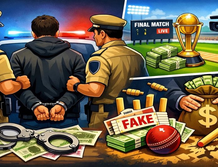 HALDWANI FAKE CRICKET TOURNAMENT: क्रिकेट टूर्नामेंट के नाम पर लाखों का झांसा, पुलिस ने आरोपी को किया गिरफ्तार