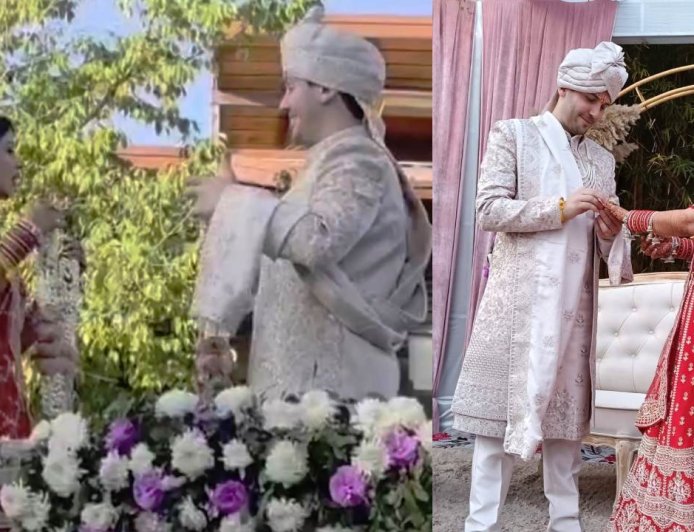 अल्मोड़ा की श्रीपूर्णा जोशी ने पेरिस के और्हेल्यै के साथ लिए सात फेरे, फ्रांस से अल्मोड़ा आई बारात