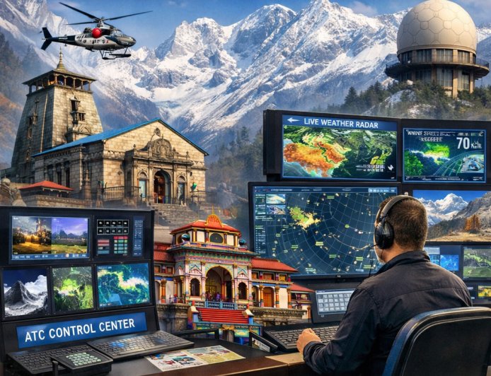 चारधाम यात्रा 2026: पहली बार केदारनाथ और बदरीनाथ में लगेगी एटीसी प्रणाली, मौसम की पल-पल जानकारी से हेलीकॉप्टर उड़ानें होंगी सुरक्षित