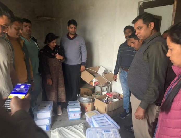 मेडिकल स्टोर से बीस हजार से ज्यादा प्रतिबंधित गोलियां बरामद, एनडीपीएस में मुकदमा दर्ज