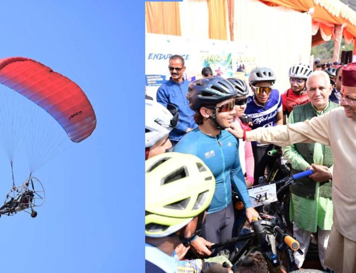 मुख्यमंत्री ने किया नयार वैली फेस्टिवल का शुभारंभ, बिलखेत में बनेगा पैराग्लाइडिंग ट्रेनिंग सेंटर