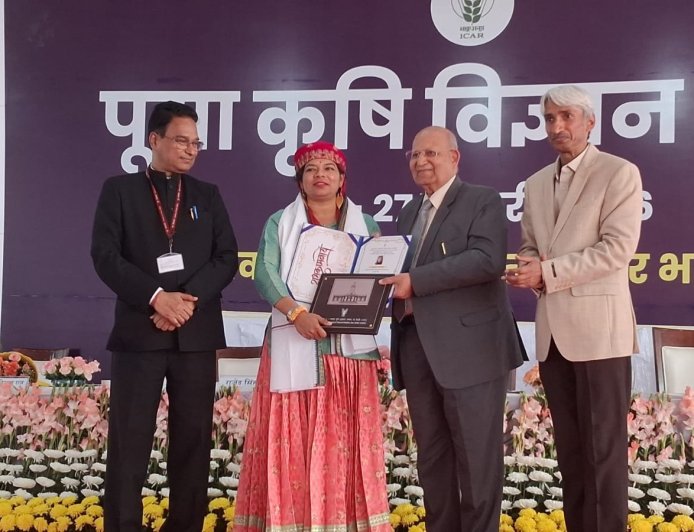 पूसा कृषि विज्ञान मेला 2026 : डॉ. पूजा गौड़ के नाम एक और उपलब्धि, नवोन्मेषी कार्य के लिए सम्मानित