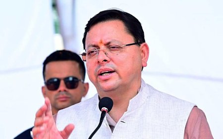 ममता के गढ़ में सीएम धामी की दहाड़, बोले- युवाओं को कर्मवीर नहीं, भत्तावीर बना रही ममता सरकार