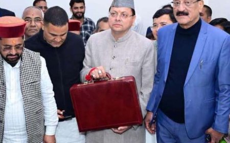 धामी सरकार का बड़ा बजट: शिक्षा, स्वास्थ्य और सड़कों के लिए हजारों करोड़ का प्रावधान