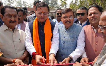 किसान मेले का मुख्यमंत्री पुष्कर सिंह धामी ने किया शुभारम्भ