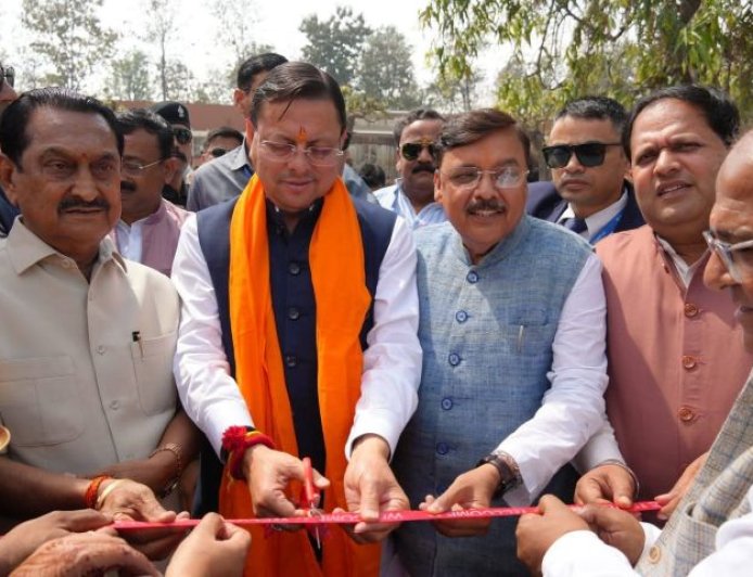 किसान मेले का मुख्यमंत्री पुष्कर सिंह धामी ने किया शुभारम्भ