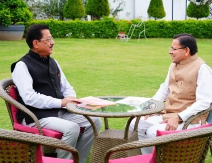 नवरात्र व ईद से पहले गैस संकट गहराया, धस्माना ने सीएम धामी से की मुलाकात