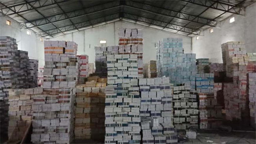 फर्जी बिलिंग का बड़ा खेल: ट्रक में भरकर भेजी जा रही थीं एनसीईआरटी की किताबें, छापे में खुलासा