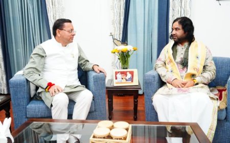 मुख्यमंत्री धामी की चारधाम यात्रा में सुधार के लिए देवकीनंदन ठाकुर जी की सराहना