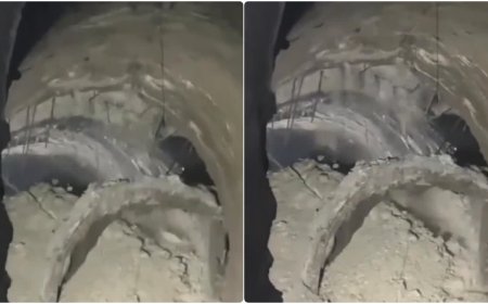 रुद्रप्रयाग में कर्णप्रयाग रेलवे टनल में भू-धंसाव, मौके पर मची अफरा-तफरी