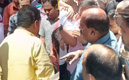 जसपुर में लक्ष्मीबाई की मूर्ति स्थापना को लेकर विवाद, विधायक आदेश चौहान और पूर्व विधायक सिघंल के समर्थकों में झड़प