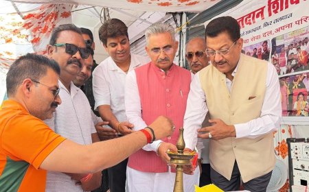 युवा सेवा दल का रक्तदान शिविर: धस्माना ने दी शुभारंभ की नई दिशा