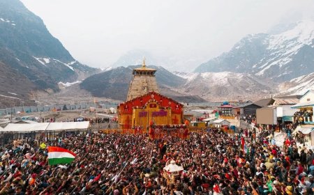 ग्यारहवें ज्योर्तिलिंग श्री केदारनाथ धाम के कपाट श्रद्धालुओं के लिए खुले
