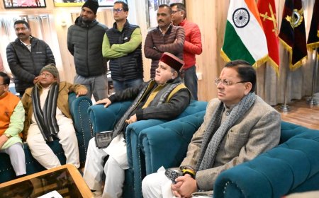 मुख्यमंत्री धामी ने बद्रीनाथ मास्टर प्लान पर जोर दिया, विकास कार्यों की जाँच