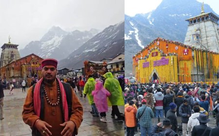 केदारनाथ में श्रद्धालुओं की संख्या ने पार किया 1 लाख का आंकड़ा, जाहिर हुआ मौसम का नया रूप